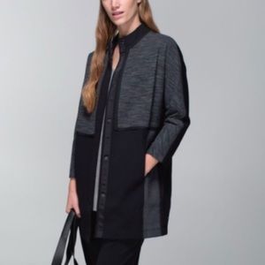Lululemon Cocoon Car Coat Button Up Jacket Sz XS